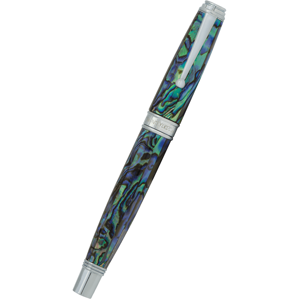 Monteverde Invincia Deluxe Fountain Pen - Abalone Chrome Trim - Limited Edition-Pen Boutique Ltd