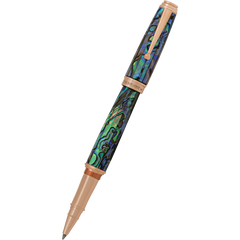 Monteverde Invincia Deluxe Rollerball Pen - Abalone Rosegold Trim - Limited Edition-Pen Boutique Ltd