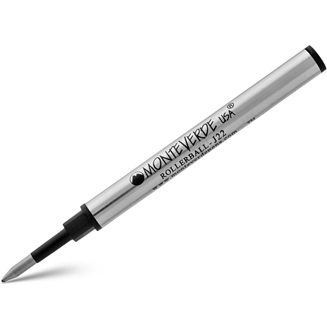 Monteverde Mini Rollerball Refill - Black-Pen Boutique Ltd