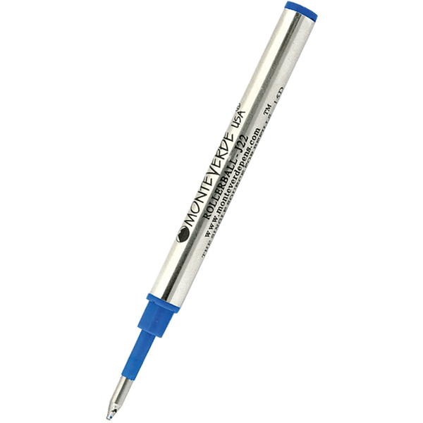Monteverde Mini Rollerball Refill - Blue-Pen Boutique Ltd