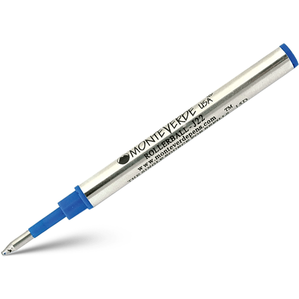 Monteverde Mini Rollerball Refill - Blue-Pen Boutique Ltd