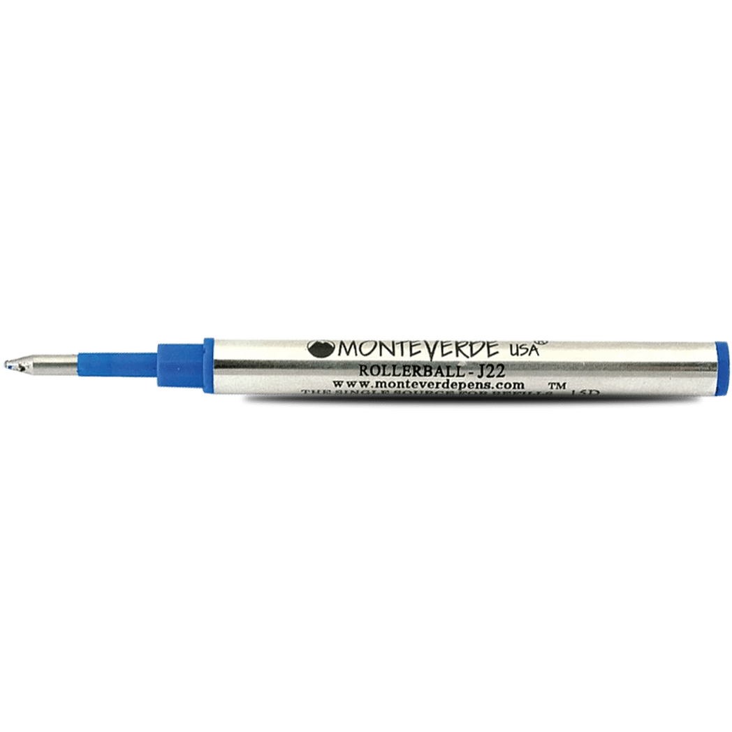 Monteverde Mini Rollerball Refill - Blue-Pen Boutique Ltd