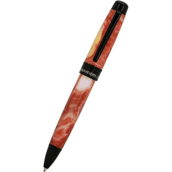 Monteverde Prima Ballpoint Pen - Red Swirl-Pen Boutique Ltd