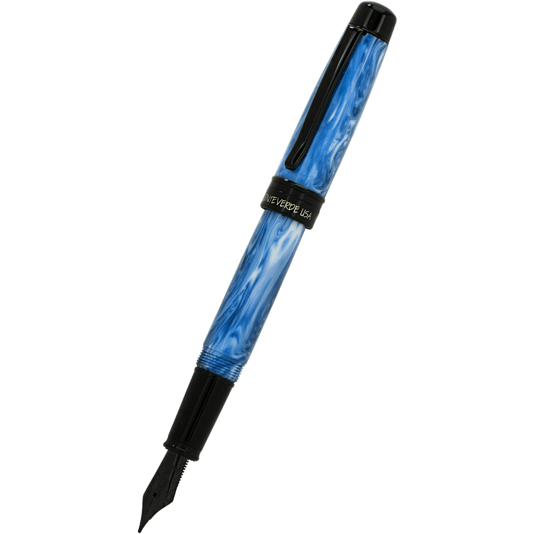 Monteverde Prima Fountain Pen - Blue Swirl-Pen Boutique Ltd