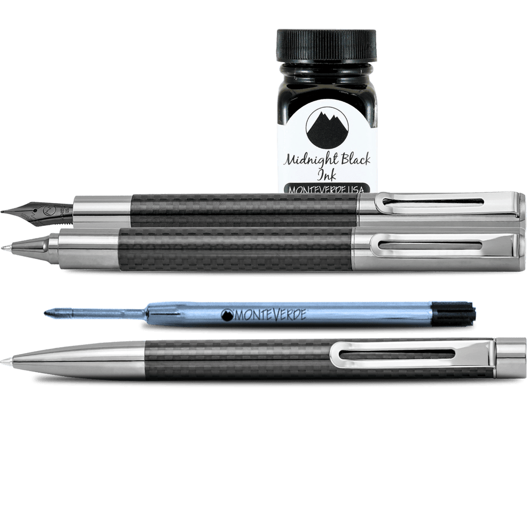 Monteverde Ritma Gift Set - Annual Collectible 2022 - Carbon Fiber (Special Edition)-Pen Boutique Ltd