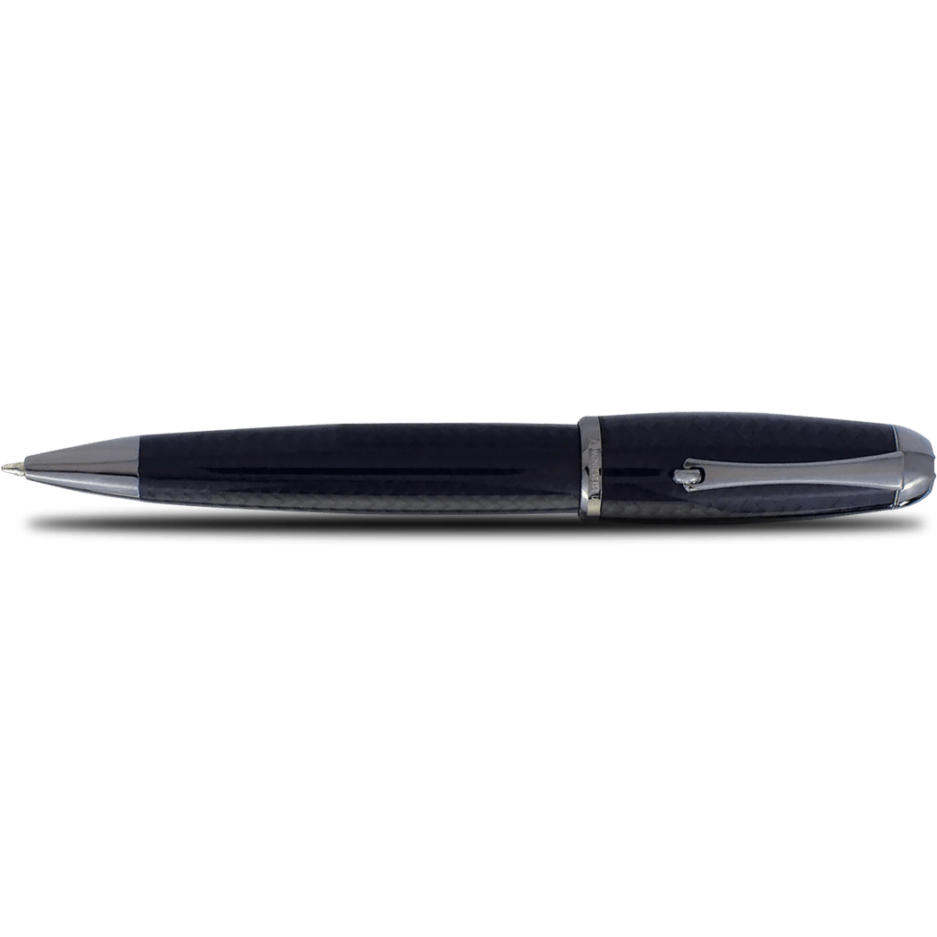 Monteverde Super Mega Ballpoint Pen - Carbon Fiber - Gunmetal-Pen Boutique Ltd
