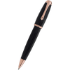Monteverde Super Mega Ballpoint Pen - Carbon Fiber - Rosegold-Pen Boutique Ltd