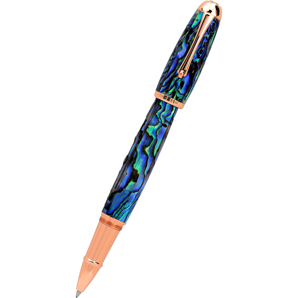 Monteverde Super Mega Rollerball Pen - Abalone - Rosegold (Limited Edition)-Pen Boutique Ltd