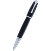 Monteverde Super Mega Rollerball Pen - Carbon Fiber - Chrome - Pen Boutique Ltd