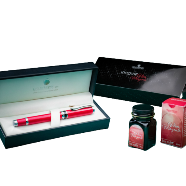 Montverde Innova Fountain Pen - Viva Magenta Set-Pen Boutique Ltd