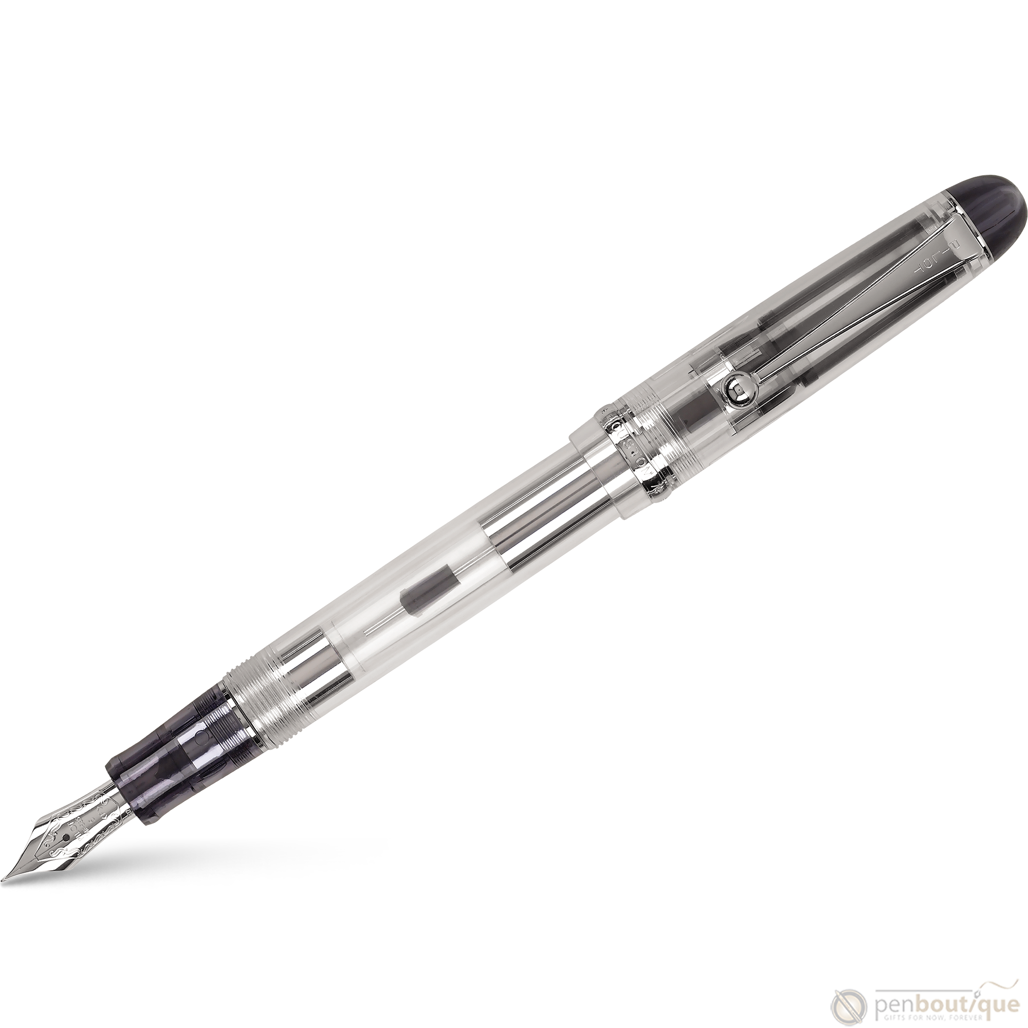 Pilot Custom 74 Fountain Pen - Clear-Pen Boutique Ltd
