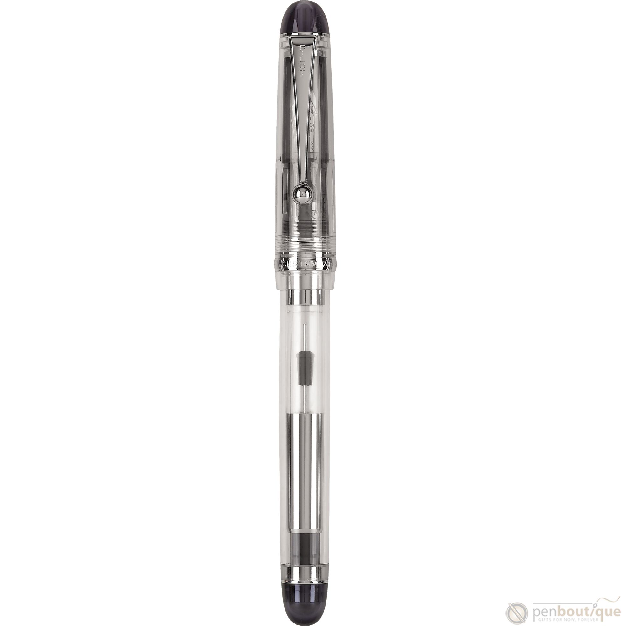 Pilot Custom 74 Fountain Pen - Clear-Pen Boutique Ltd