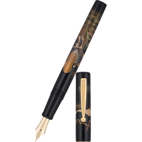 Namiki Seven Gods of Good Fortune Fountain Pen - Limited Edition - Fukurokuju-Pen Boutique Ltd
