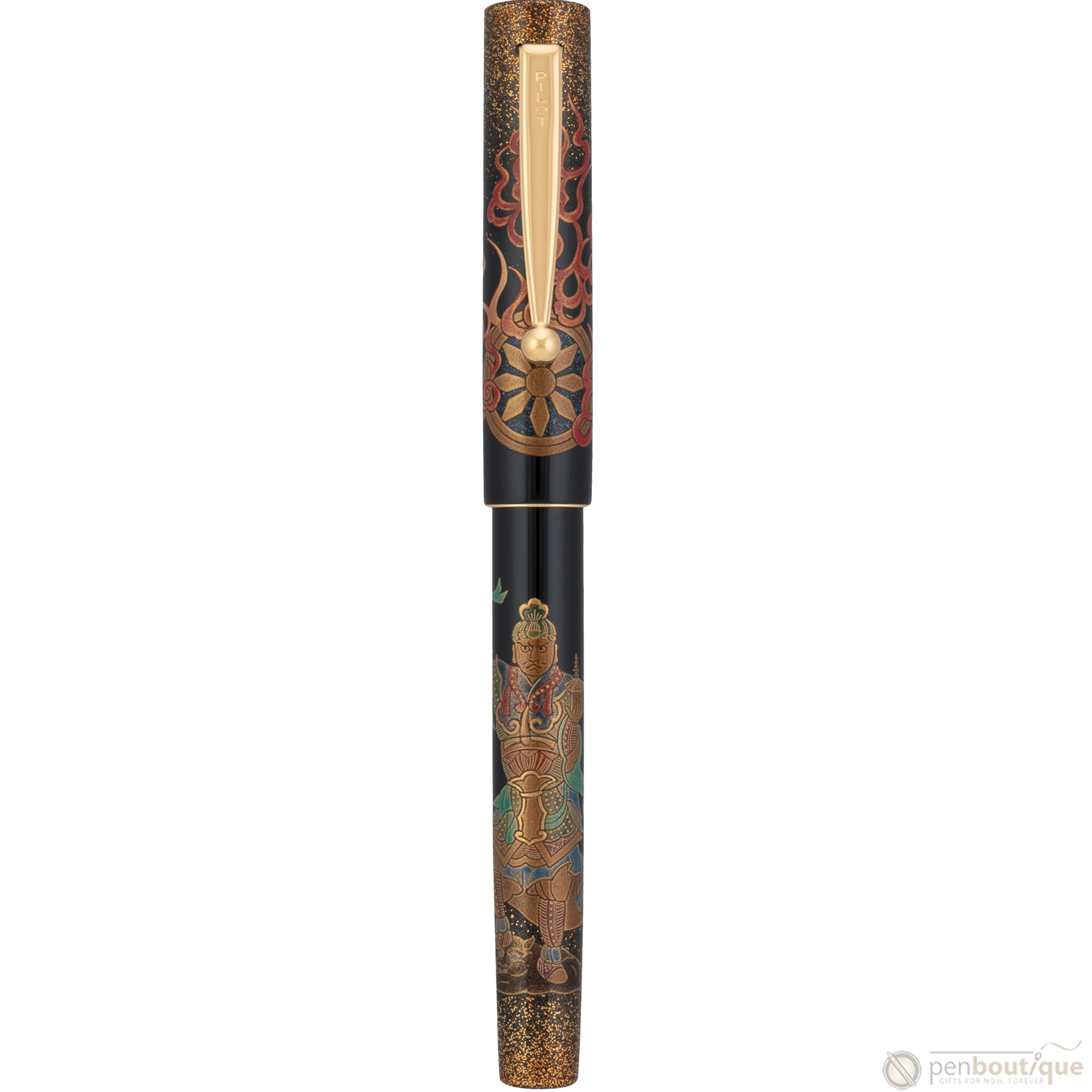 Namiki Seven Gods of Good Fortune Fountain Pen - Limited Edition - Bishamonten-Pen Boutique Ltd