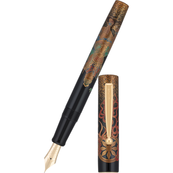 Namiki Seven Gods of Good Fortune Fountain Pen - Limited Edition - Bishamonten-Pen Boutique Ltd