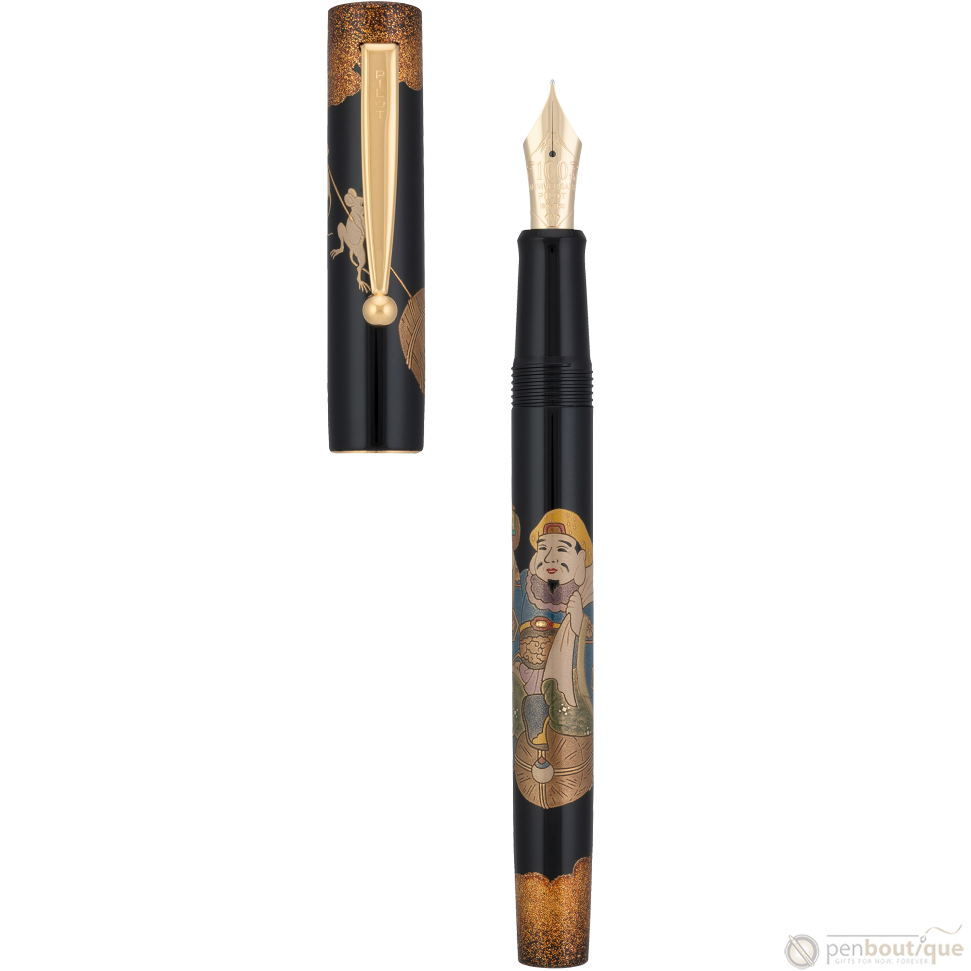 Namiki Seven Gods of Good Fortune Fountain Pen - Limited Edition - Daikokuten-Pen Boutique Ltd