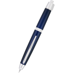 Pilot Vanishing Point LS Fountain Pen - Blue - Rhodium Trim-Pen Boutique Ltd