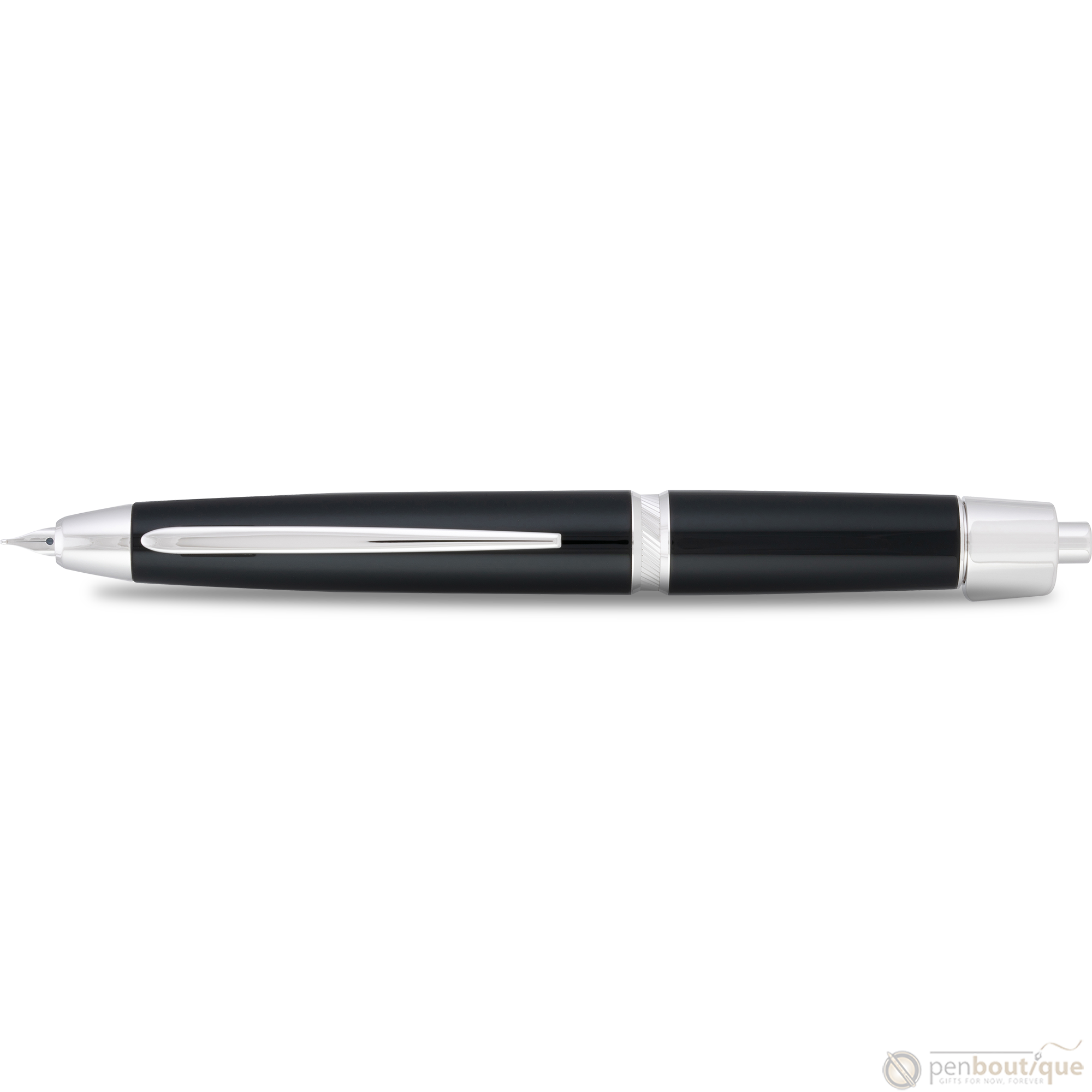 Pilot Vanishing Point LS Fountain Pen - Black with Rhodium Trim - Anderson  Pens, Inc.