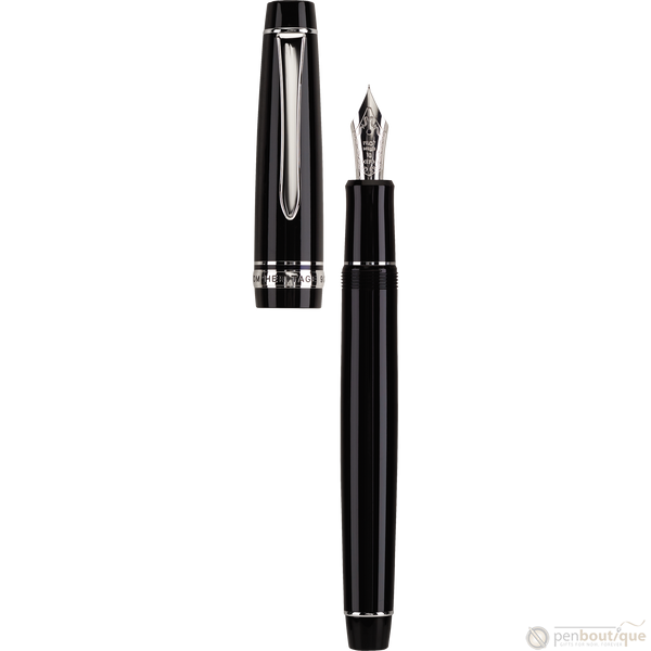 Pilot Custom 912 Black Fountain Pen-Pen Boutique Ltd