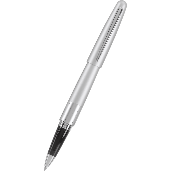 Pilot Rollerball Pen - MR Collection - Silver Barrel Dots-Pen Boutique Ltd