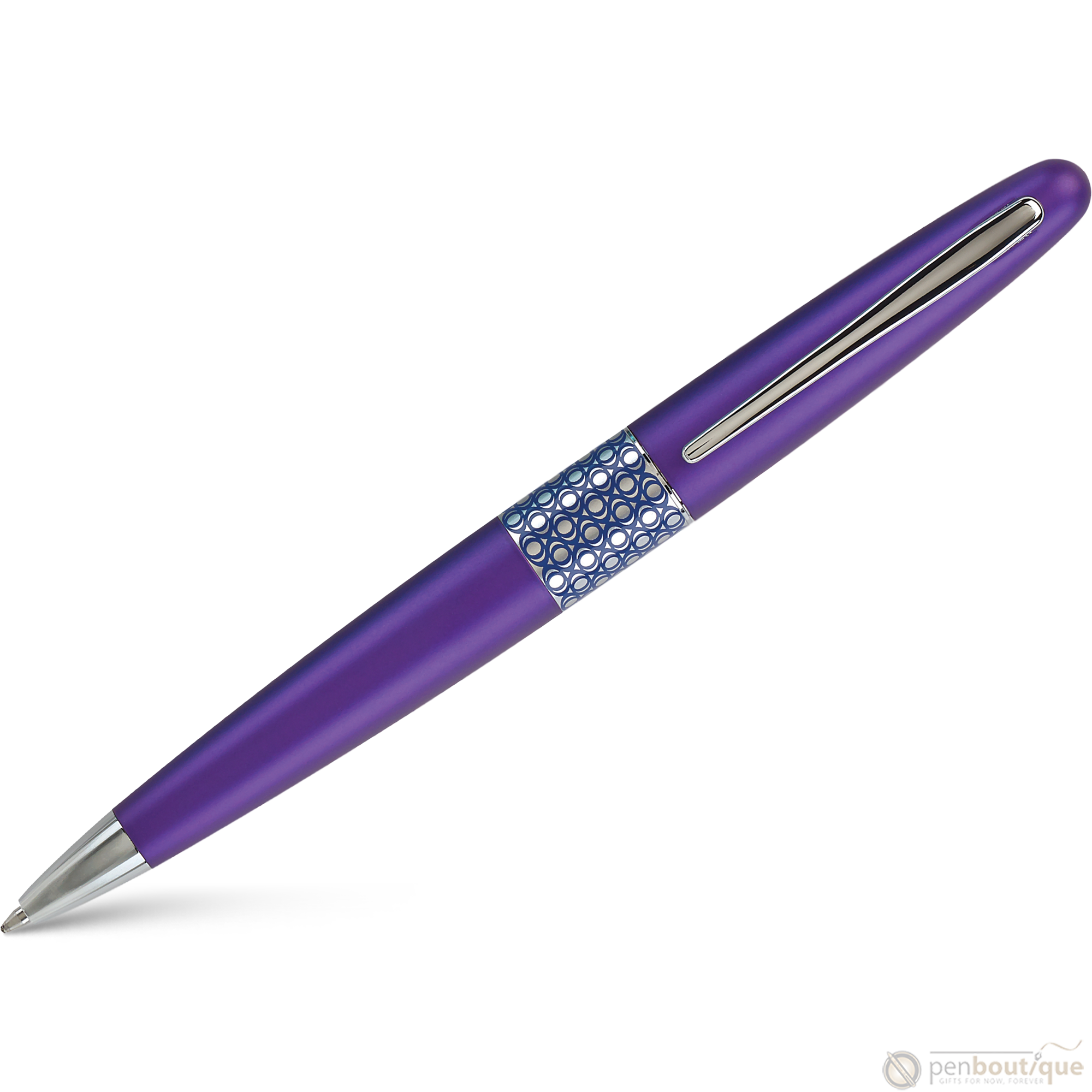 Pilot Ballpoint Pen - MR Collection - Retro Pop - Purple-Pen Boutique Ltd
