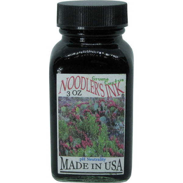Noodler's Ink Gruene Cactus 3 oz Ink Bottle-Pen Boutique Ltd