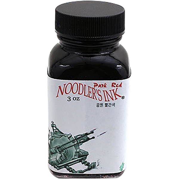 Noodler's Ink Park Red 3oz Ink Bottle Refill-Pen Boutique Ltd