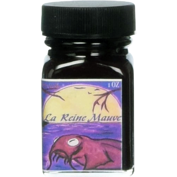 Noodler's Ink La Reine Mauve 1oz Ink Bottle Refill-Pen Boutique Ltd