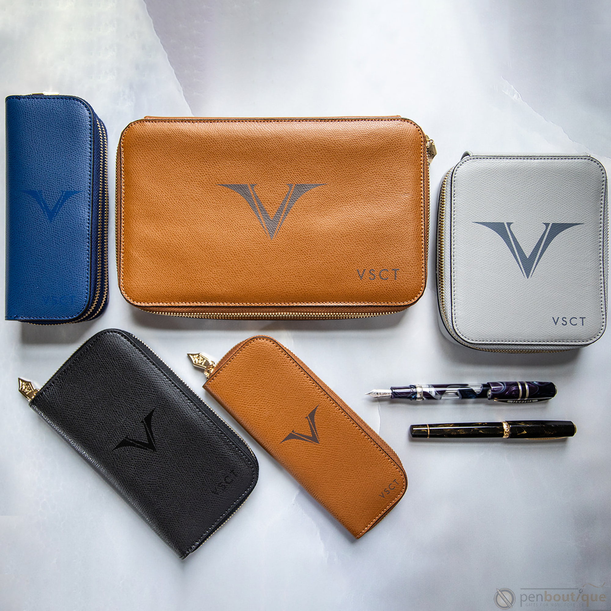 Visconti VSCT Four Pen Holder-Pen Boutique Ltd