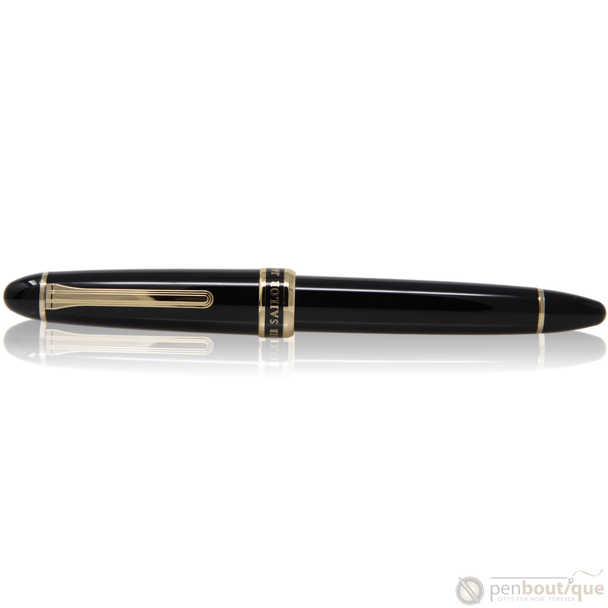 Sailor 1911 Fountain Pen - Naginata Togi - Gold Trim - Black-Pen Boutique Ltd