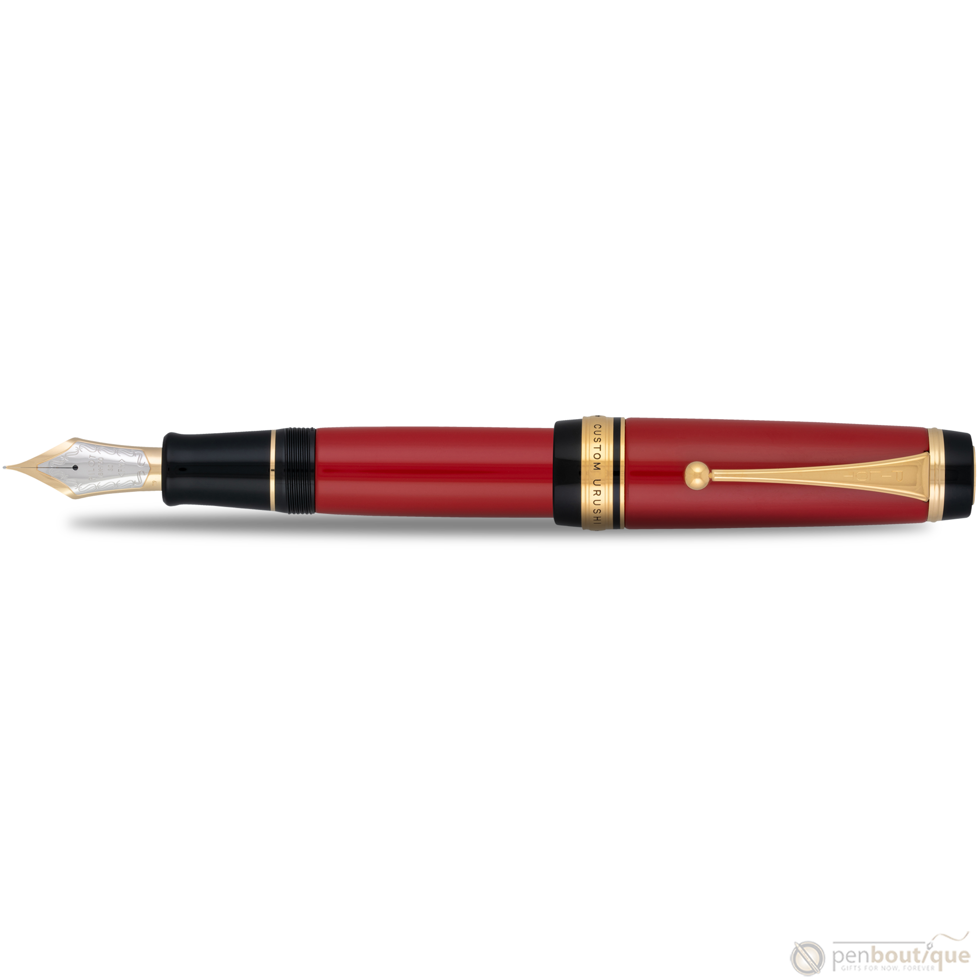 Namiki Custom Urushi Fountain Pen - Vermillion-Pen Boutique Ltd