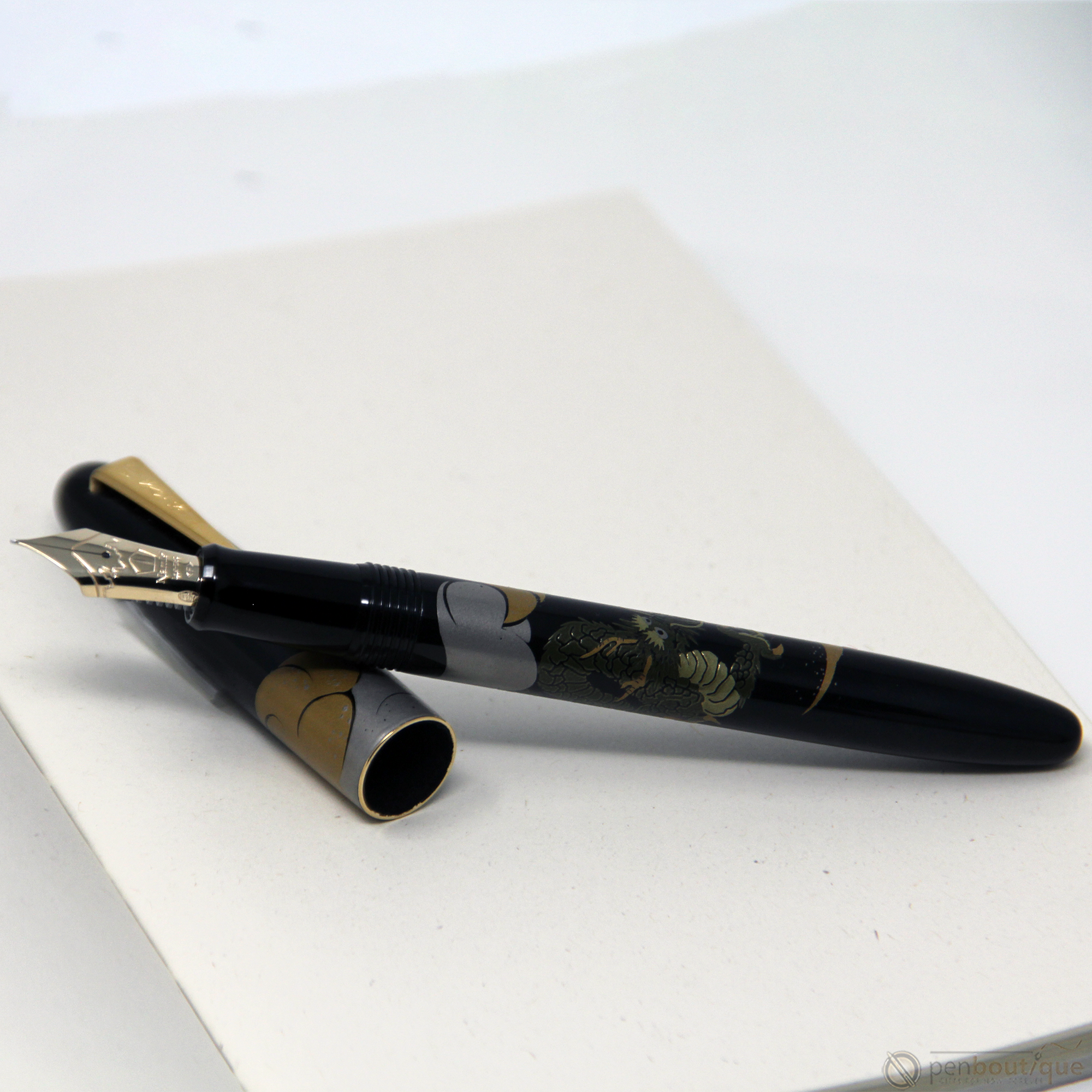 Namiki Nippon Art Fountain Pen - Dragon with Cumulus-Pen Boutique Ltd
