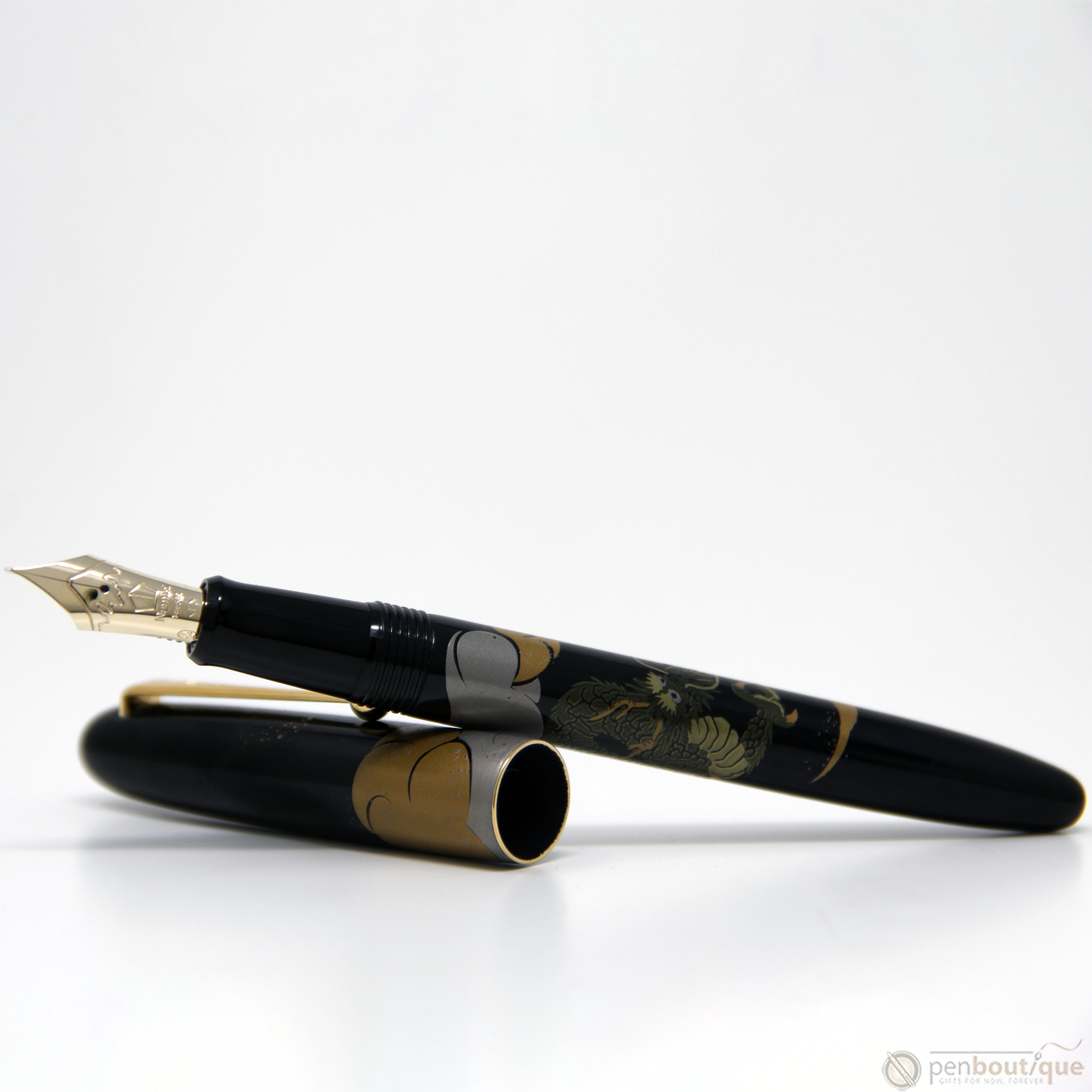 Namiki Nippon Art Fountain Pen - Dragon with Cumulus-Pen Boutique Ltd