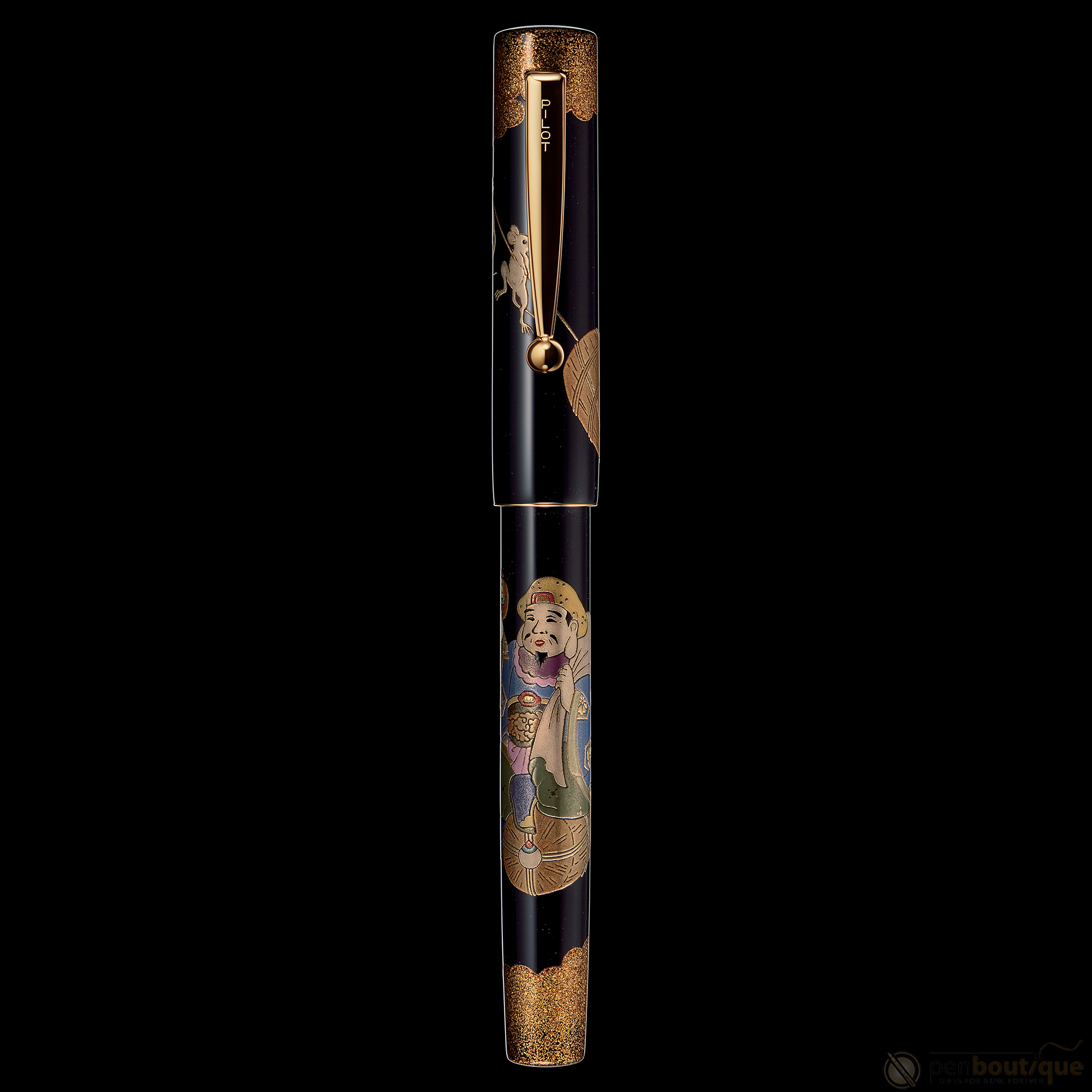 Namiki Seven Gods of Good Fortune Fountain Pen - Limited Edition - Daikokuten-Pen Boutique Ltd