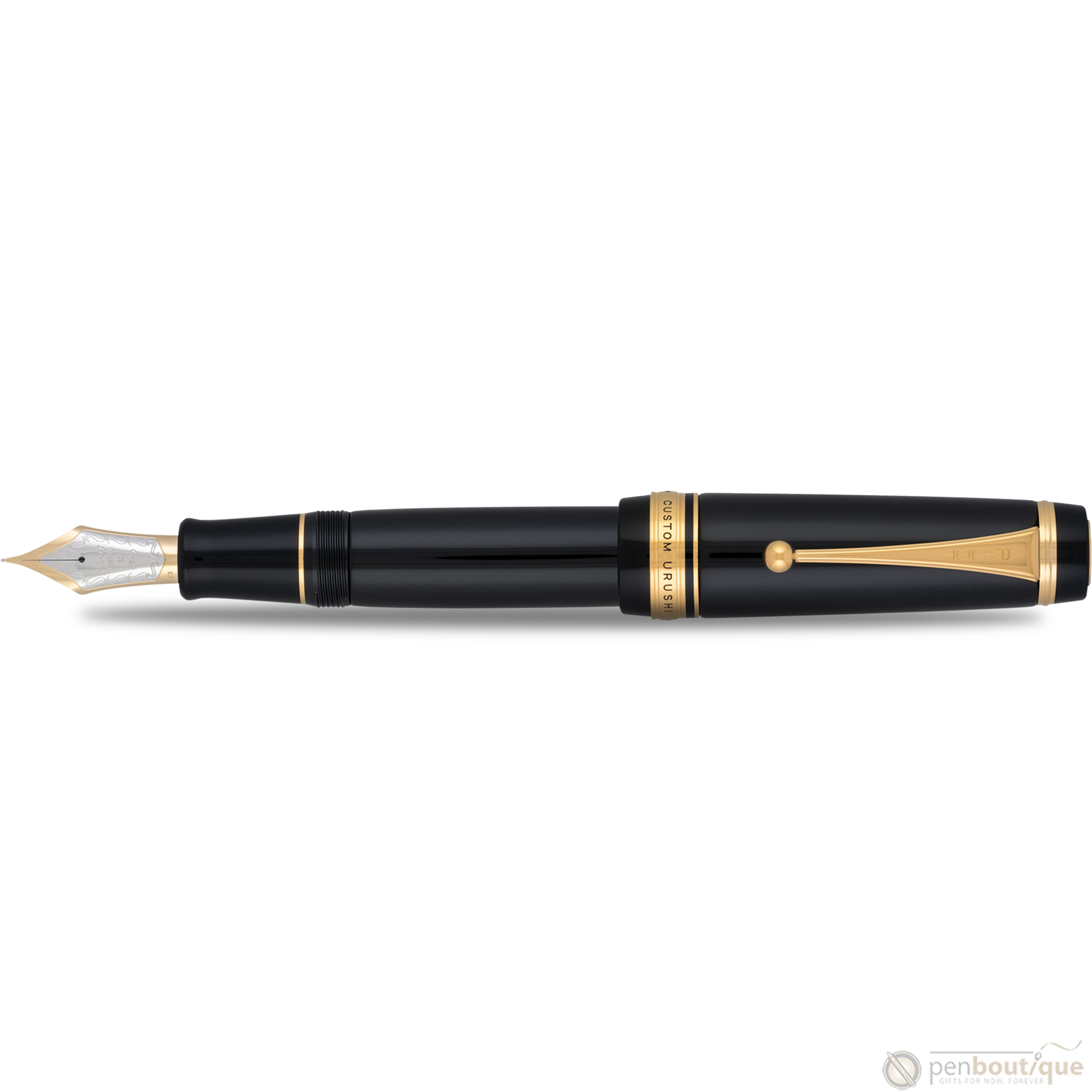 Namiki Custom Urushi Black Fountain Pen-Pen Boutique Ltd