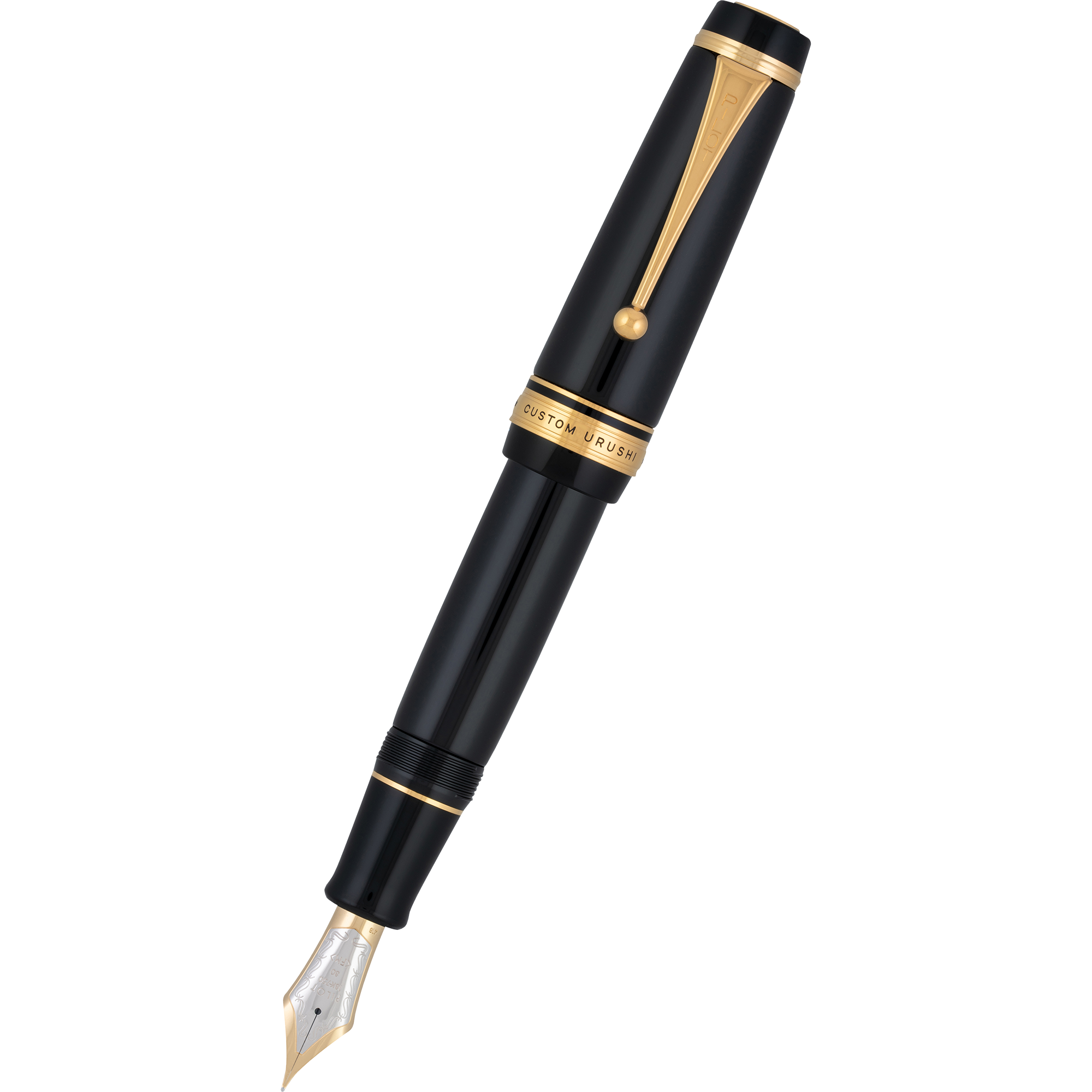 Namiki Custom Urushi Black Fountain Pen-Pen Boutique Ltd