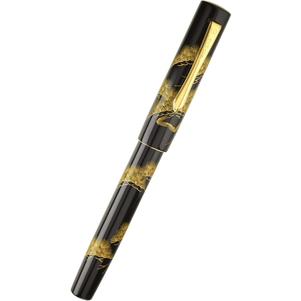 Namiki Yukari Fountain Pen - Chinkin Matsu (Pine Tree)-Pen Boutique Ltd