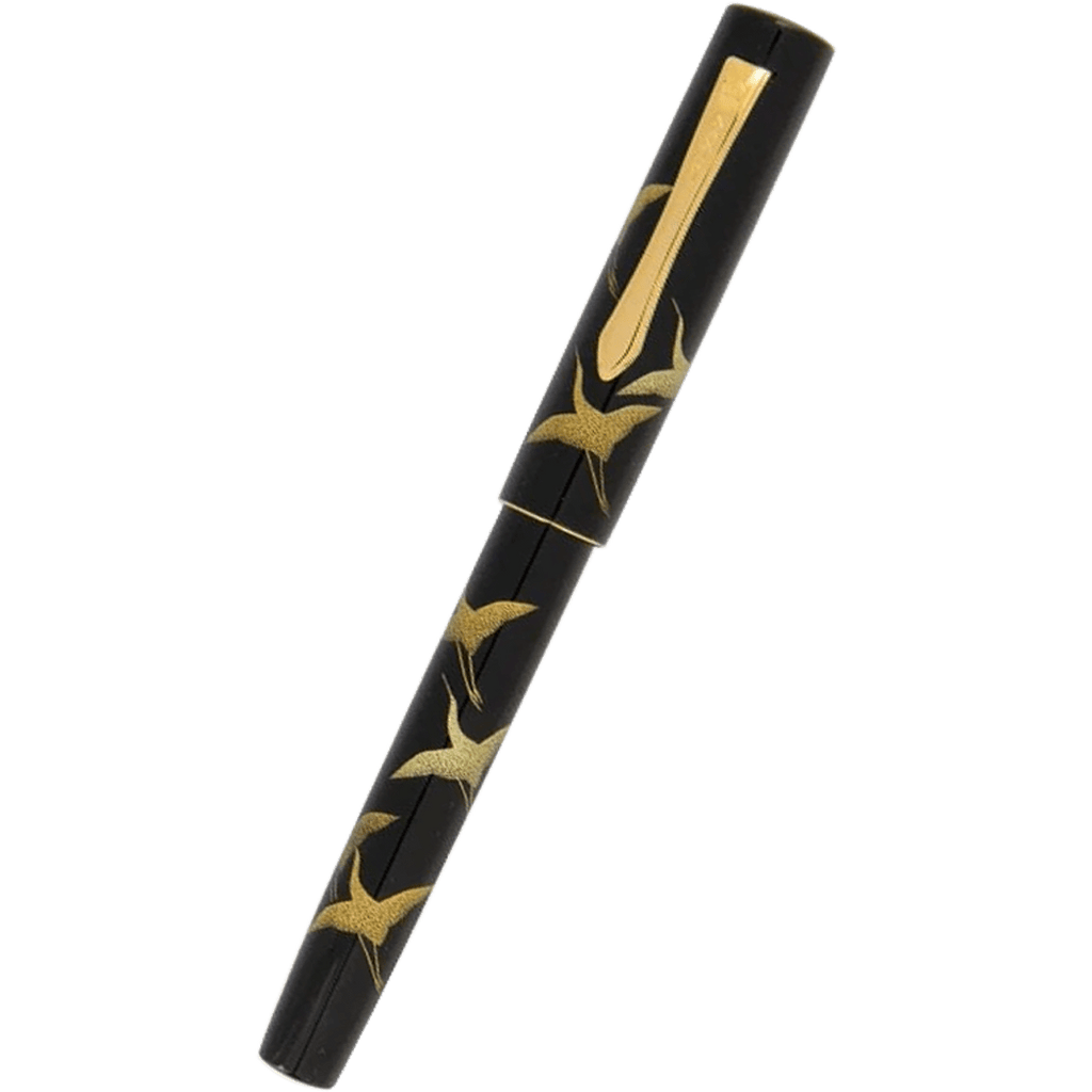 Namiki Yukari Fountain Pen - Chinkin Tsuru (Crane)-Pen Boutique Ltd