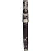 David Oscarson Tesla Rollerball Pen - Translucent Black - Silver Trim - Pen Boutique Ltd