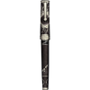 David Oscarson Tesla Fountain Pen - Translucent Black - Silver Trim-Pen Boutique Ltd