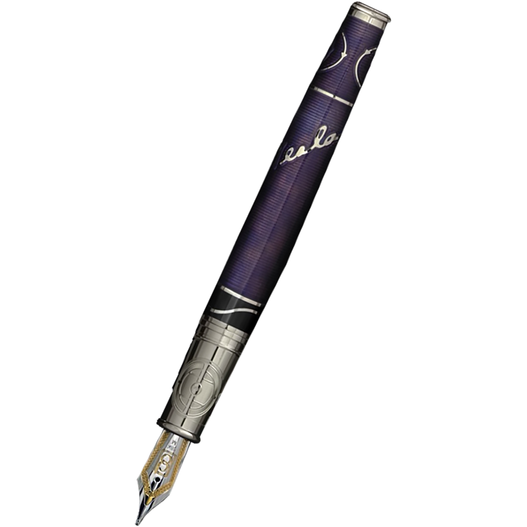 David Oscarson Tesla Fountain Pen - Translucent Purple-Pen Boutique Ltd