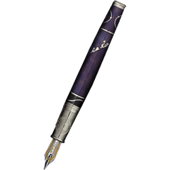 David Oscarson Tesla Fountain Pen - Translucent Purple-Pen Boutique Ltd