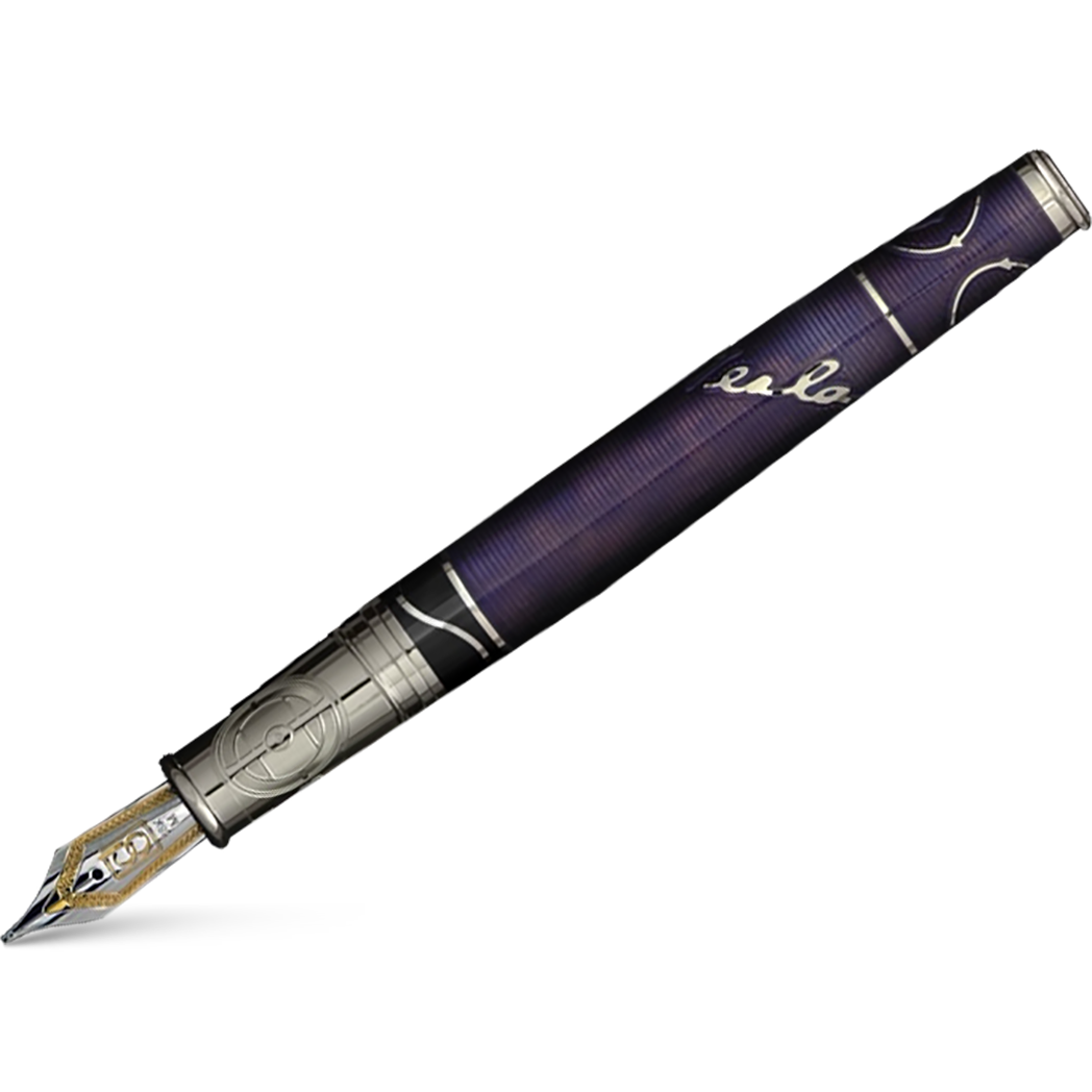 David Oscarson Tesla Fountain Pen - Translucent Purple-Pen Boutique Ltd