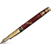 David Oscarson Tesla Fountain Pen - Translucent Red - Pen Boutique Ltd