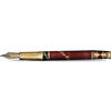 David Oscarson Tesla Fountain Pen - Translucent Red-Pen Boutique Ltd