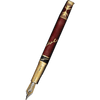 David Oscarson Tesla Fountain Pen - Translucent Red - Pen Boutique Ltd