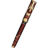 David Oscarson Tesla Fountain Pen - Translucent Red - Pen Boutique Ltd