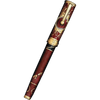 David Oscarson Tesla Fountain Pen - Translucent Red-Pen Boutique Ltd