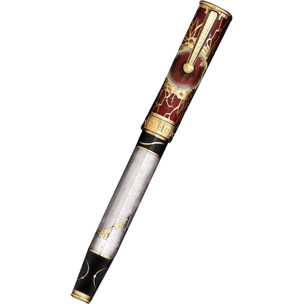 David Oscarson Tesla Rollerball Pen - Translucent White - Pen Boutique Ltd