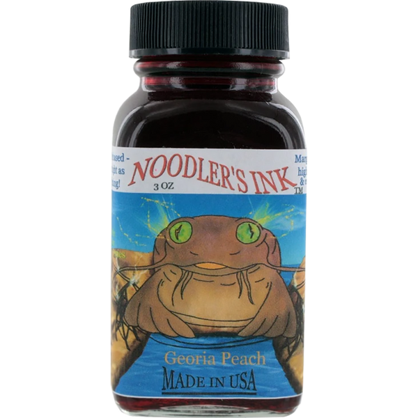 Noodlers Ink Georgia Peach 3oz Ink Bottle Refill-Pen Boutique Ltd